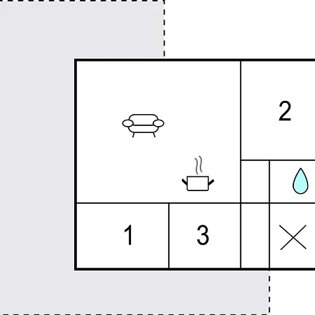 Ferienhaus Gorgeous In With Kitchen